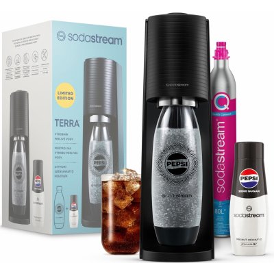 Sodastream TERRA Black Pepsi Zero Megapack – Zboží Dáma