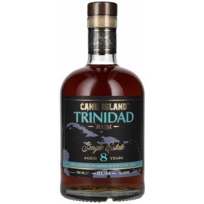 Cane Island Single Estate Trinidad 8y 43% 0,7 l (holá láhev) – Hledejceny.cz