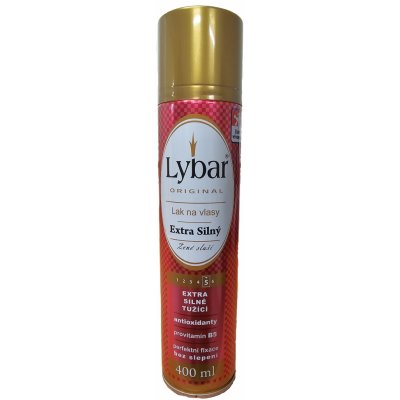 Lybar Extra silně tužící lak na vlasy 400 ml – Zboží Dáma