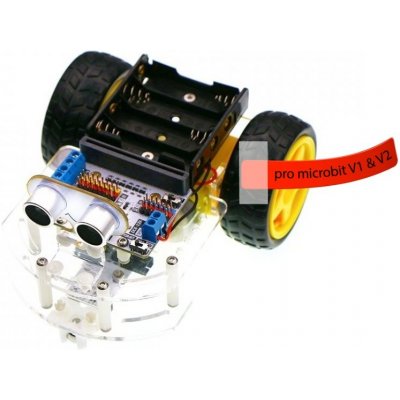 ElecFreaks Chytrý micro:bit robot s motor:bit Varianta kitu: bez desky micro:bit V2.21 – Zboží Živě