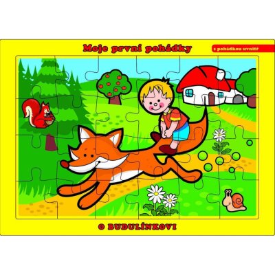 Teddies deskové O Budulínkovi 26 x 17 cm Moje první pohádky 24 dílků – Hledejceny.cz