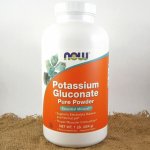 Now Foods Foods Potassium Gluconate Pure Powder 454 g – Hledejceny.cz