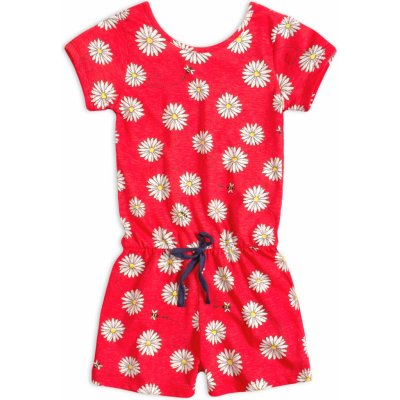 Bee Loop Kopretiny dívčí overal červený – Hledejceny.cz