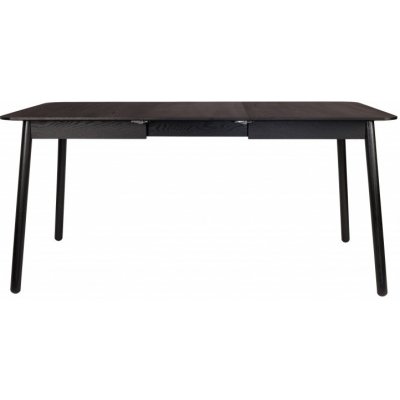 ZUIVER Rozkládací jídelní stůl Glimps 120/162 x 80 černý – Sleviste.cz