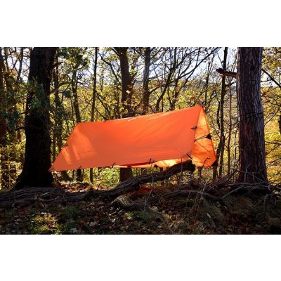 DD Hammocks Tarp 300 x 300 cm oranžová – Zboží Mobilmania