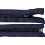 Pro Háčkování Spirálový zip No 5 dělitelný 70 cm tmavě modrý – Hledejceny.cz