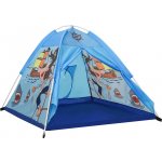 Greatstore dětský stan na hraní s 250 míčky modrá 120 x 120 x 90 cm – Sleviste.cz