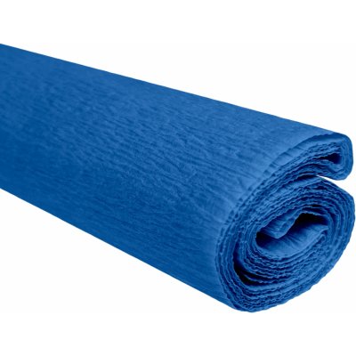 Krepový papír blankytný modrý 0,5x2m C23 28 g/m2 – Sleviste.cz