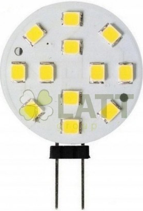Berge LED žárovka G4 3W 270 lm SMD talířek neutrální bílá