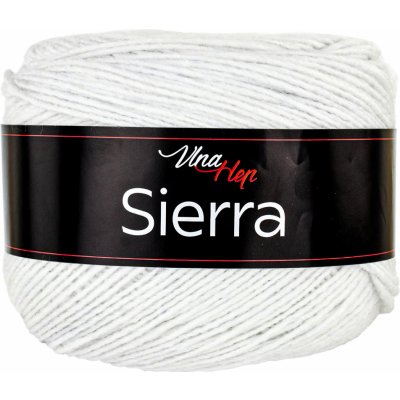 Pletací / háčkovací příze Vlna-Hep SIERRA 6002 přírodní bílá, jednobarevná, klasická 150g/450m – Zbozi.Blesk.cz