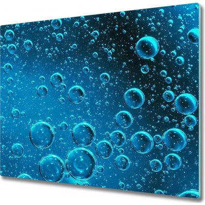 Skleněné deska do kuchyně Bubliny pod vodou 60x52 cm – Zboží Mobilmania