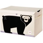 3 Sprouts box Medvěd 61 cm béžová – Zboží Mobilmania