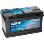 Exide Start-Stop EFB 12V 75Ah 730A EL752 – Zboží Mobilmania