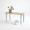 Lavice do předsíně Hanah Home Bench Khalkeus zelená