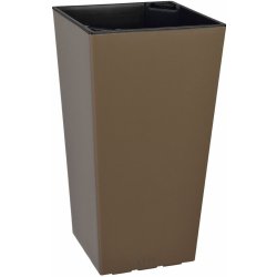 Plastkon In- & Outdoor květináč Elise matný 15 cm taupe