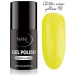 NANI Gel lak Amazing line Glitter Neon Yellow 5 ml – Sleviste.cz