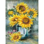 Norimpex diamantové malování Slunečnice ve váze 30 x 40cm – Zbozi.Blesk.cz
