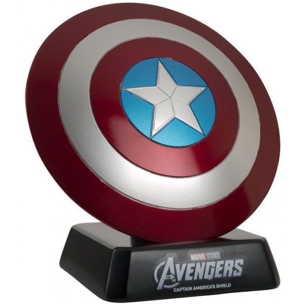 Sběratelská figurka Eaglemoss Publications Marvel Captain America Shield Museum Replica 20 cm