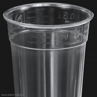 Wimex Kelímek PET čirý Ø78mm 0,3L – Hledejceny.cz
