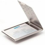 DURABLE Krabička na vizitky BUSINESS CARD BOX CHROME – Zboží Živě