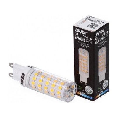 LED line LED žárovka G9 8W, 750lm, 220-240V [247910] Neutrální bílá 4000K – Sleviste.cz