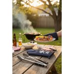 Chňapka kuchyňská, Jeans BBQ, šedomodrá – Sleviste.cz