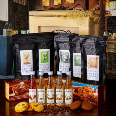 Dárková bedna s páčidlem Kafař – Zboží Mobilmania