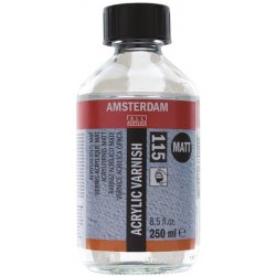 Amsterdam Závěrečný lak pro olej a akryl matný 250 ml