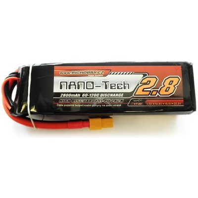 Bighobby Li-pol baterie 2800mAh 3S 60C 120C -NANO Tech