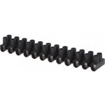 ELEMAN Svorkovnice instalační EKL 1 S, 12x1,5÷6mm2, T80, PP, černá, povrch. upr. ocel 1040 – HobbyKompas.cz