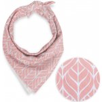 Biante bavlněný šátek Sandra SA-211 Listy na starorůžovém – Hledejceny.cz