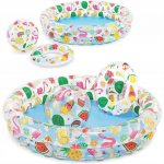 Intex 59460 Fruity set (bazén + kruh + míč) 122 x 25 cm – Sleviste.cz