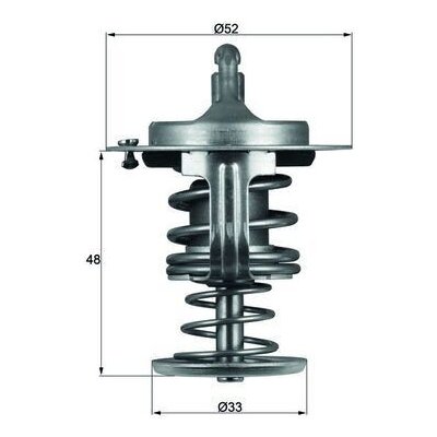 MAHLE TX 82 80D Termostat, chladivo (TX8280D) – Hledejceny.cz