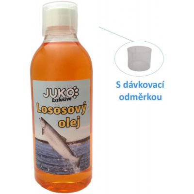 JUKO Lososový olej s odměrkou 500 ml – Zboží Mobilmania