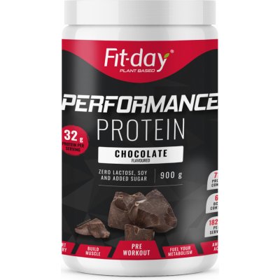 Fit-day Protein Performance Gramáž: 900 g, Příchuť: Čokoláda