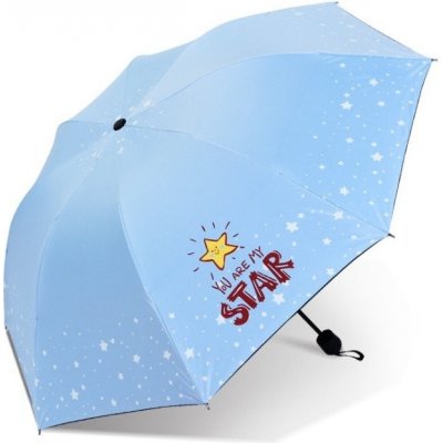 eCa par 06 star deštník skládací sv.modrý – Zboží Mobilmania