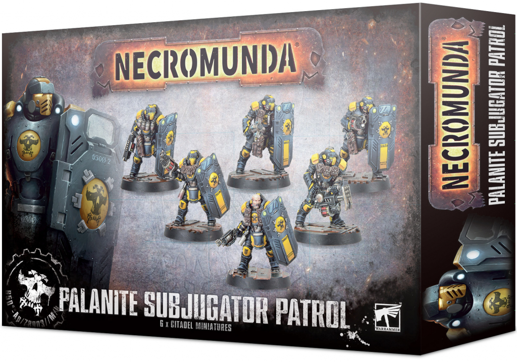 GW Necromunda Palanite Subjucator Patrol