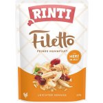 Rinti Dog Filetto Adult kuře a kuřecí srdce v želé 100 g – Hledejceny.cz