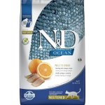 N&D Ocean Adult Cat Grain Free Herring Pumpkin & Orange 5 kg – Zboží Dáma