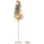 J-Line by Jolipa Vánoční zasněžený stromek s Led světýlky Branch M - 13*13*58 cm - J-Line by Jolipa – Hledejceny.cz