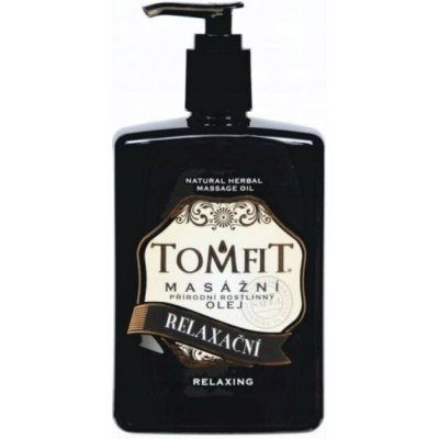 TOMFIT přírodní masážní olej – Relaxační 500 ml – Hledejceny.cz