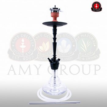 AMY Alu-X 065 black powder clear 80 cm