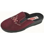 Rogallo dámské bačkory 3361-003 bordó – Zboží Mobilmania