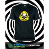 Pánské Tričko Teknoshop Mask Biohazard tekno tričko s potiskem pánské zelené