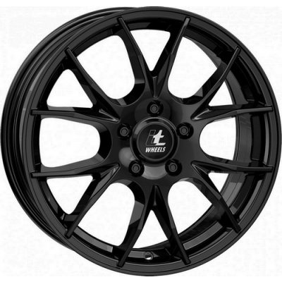 ITWHEELS kira 7,5x18 5x112 ET45 gloss black – Sleviste.cz