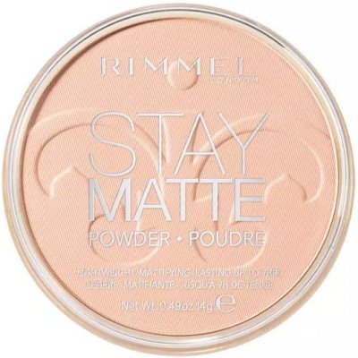 Rimmel London Stay Matte Long Lasting Pressed Powder make-up 2 Pink Blossom 14 g – Zboží Dáma