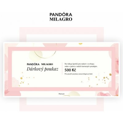 Elektronický dárkový poukaz 500 Kč – Hledejceny.cz