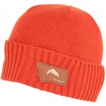 Simms čepice Big Sky Wool beanie Orange – Hledejceny.cz