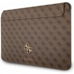 Guess 4G Metal Logo Sleeve MacBook 13" Air hnědá GUCS13G4GFBR – Zboží Živě