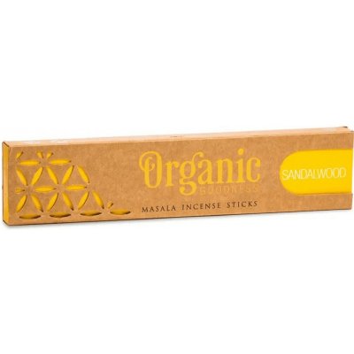 Garden Fresh Santalové dřevo vonné tyčinky Organic Masala incense 15 g – Hledejceny.cz